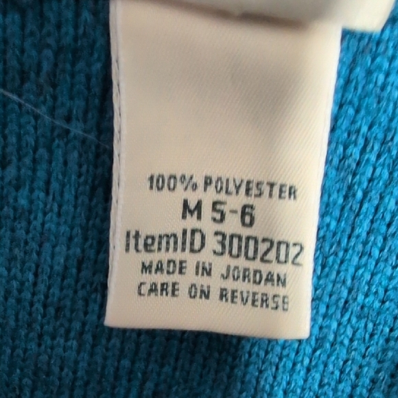 L.L. Bean Kids Teal Snap Pullover Jacket - Picture 4 of 8